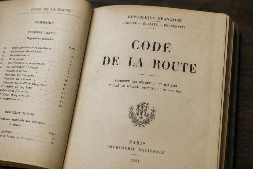 Qui a inventé le code de la route