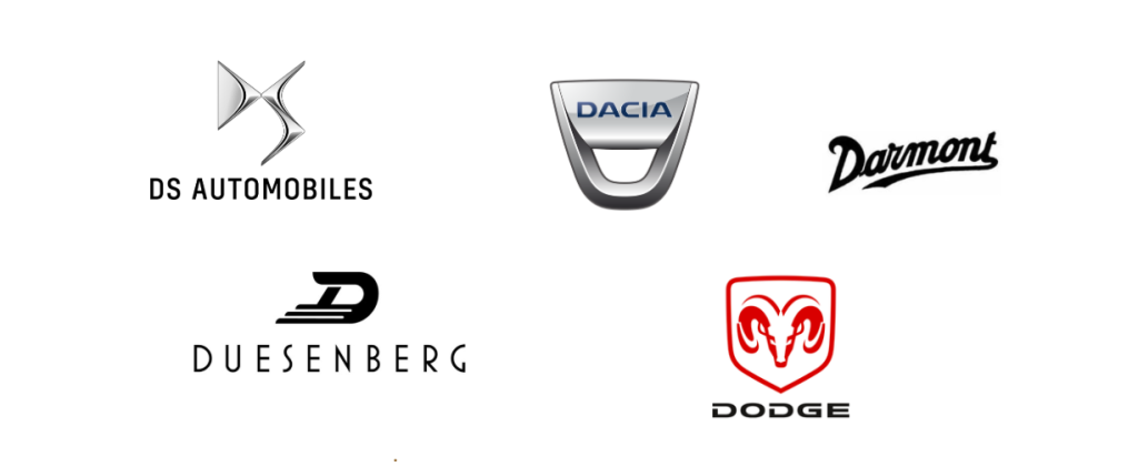 Liste des marques de voitures en D