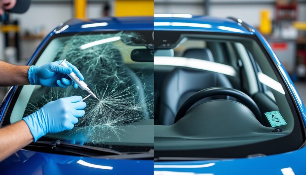 découvrez quand il est préférable de réparer ou de remplacer une vitre de voiture cassée pour assurer votre sécurité et économiser sur vos frais.