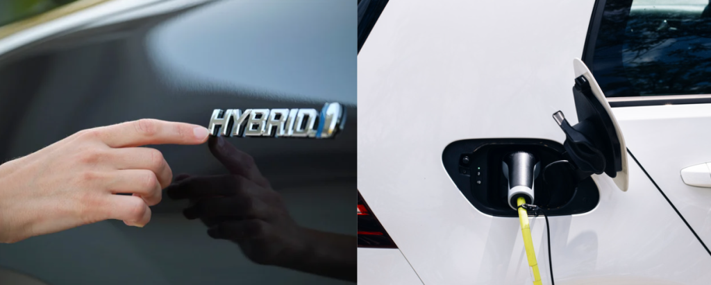 différences entre hybride et hybride rechargeable