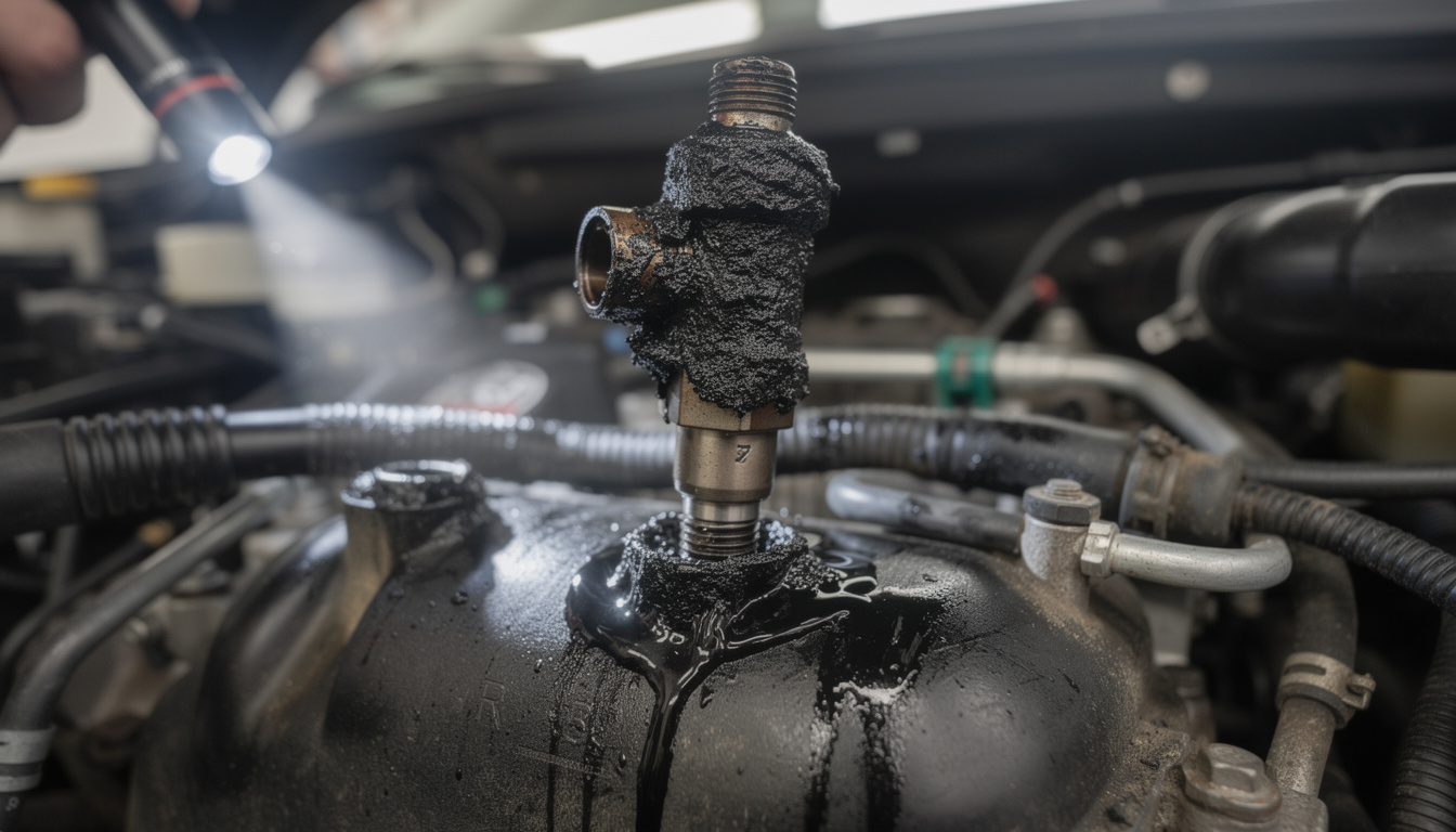 découvrez les symptômes d’une fuite d’injecteur avant la panne : odeur de carburant, fumée, perte de puissance et surconsommation.