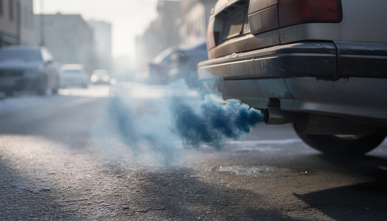 une fumée bleue à l’échappement d’un moteur diesel peut signaler une consommation d’huile. découvrez les causes possibles et les vérifications à effectuer.