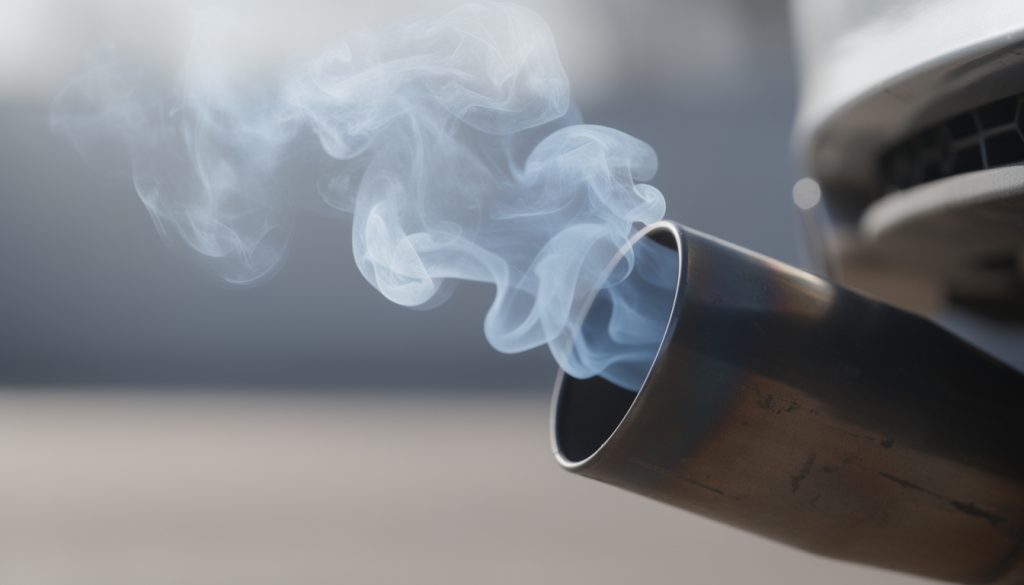 découvrez les causes de la fumée bleue à l’échappement d’un moteur diesel, les risques pour votre véhicule et les solutions pour y remédier.