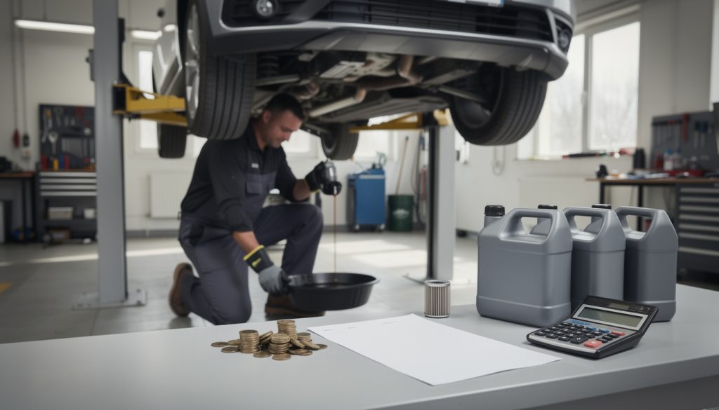 découvrez combien coûte la vidange d’un diesel, les facteurs qui influencent le prix et quand remplacer l’huile et le filtre.